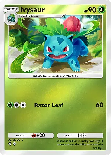 Ivysaur - DeluxePackEx - Pokémon Pocket Card