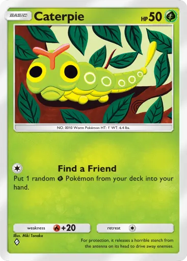 Caterpie - Pokémon TCG Pocket Card - Untapped.gg