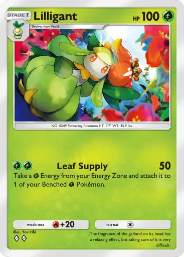 Lilligant - GeneticApex - Pokémon Pocket Card