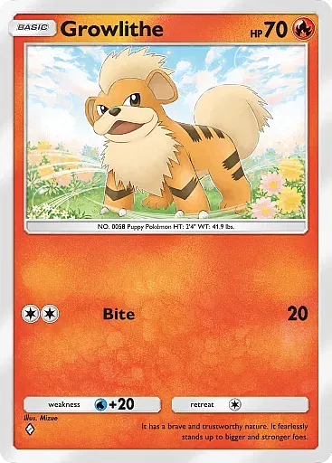 Growlithe - DeluxePackEx - Pokémon Pocket Card