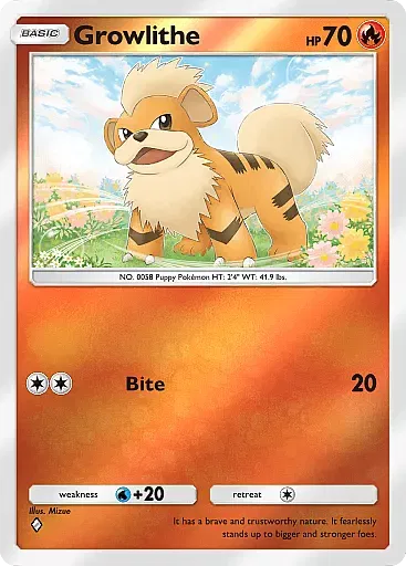Growlithe - DeluxePackEx - Pokémon Pocket Card