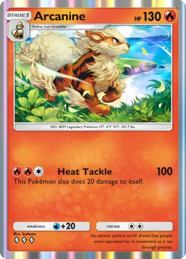 Arcanine - GeneticApex - Pokémon Pocket Card