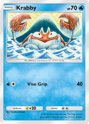 Krabby - Pokémon TCG Pocket Card - Untapped.gg