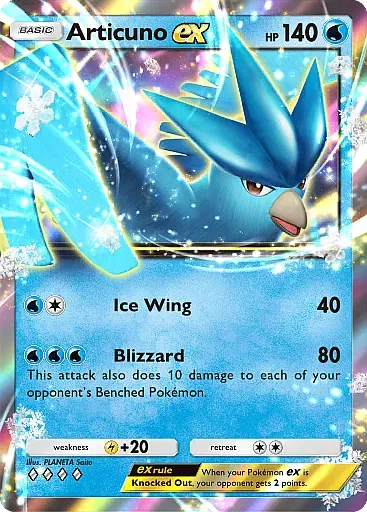 Articuno ex - DeluxePackEx - Pokémon Pocket Card