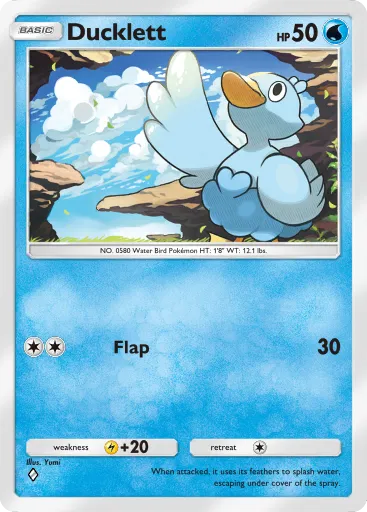 Ducklett - GeneticApex - Pokémon Pocket Card