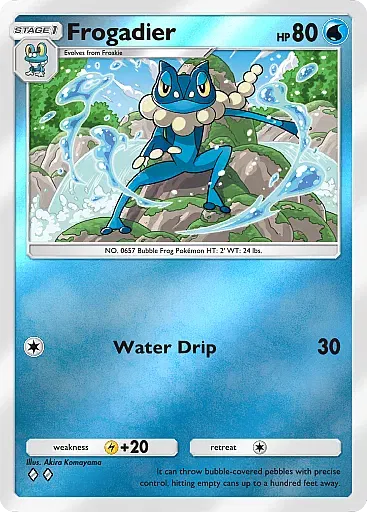 Frogadier - DeluxePackEx - Pokémon Pocket Card