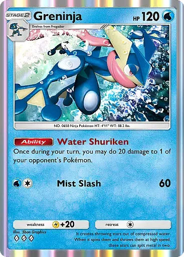 Greninja - DeluxePackEx - Pokémon Pocket Card