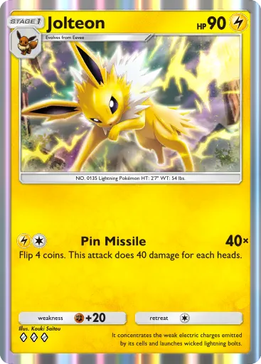 Jolteon - GeneticApex - Pokémon Pocket Card