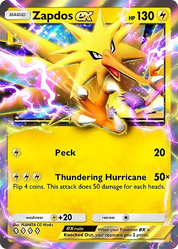 Zapdos ex - DeluxePackEx - Pokémon Pocket Card