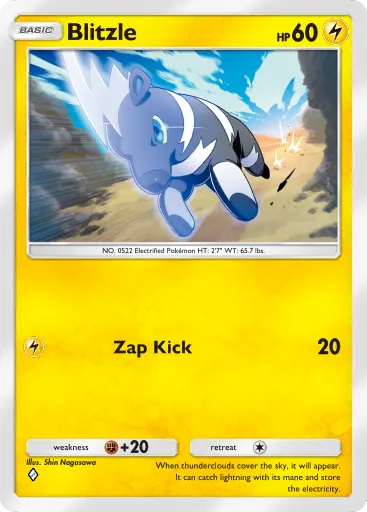 Blitzle - GeneticApex - Pokémon Pocket Card