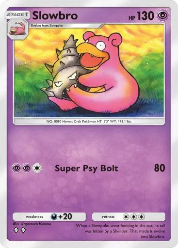 Slowbro - GeneticApex - Pokémon Pocket Card