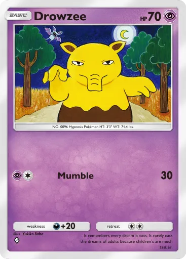 Drowzee - Pokémon TCG Pocket Card - Untapped.gg