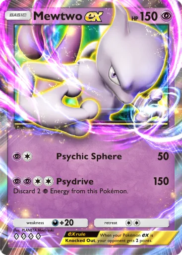 Mewtwo ex - GeneticApex - Pokémon Pocket Card