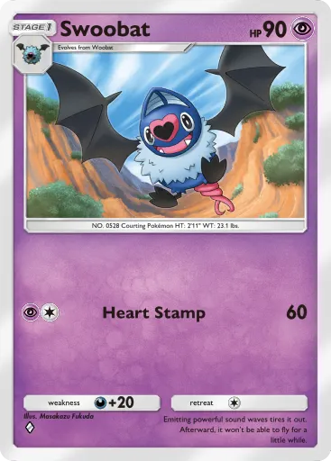 Swoobat - GeneticApex - Pokémon Pocket Card