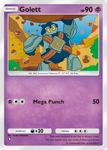 Golett - GeneticApex - Pokémon Pocket Card