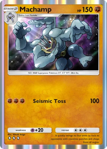 Machamp - GeneticApex - Pokémon Pocket Card