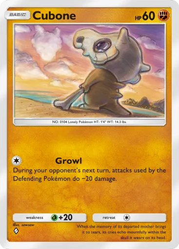 Cubone - GeneticApex - Pokémon Pocket Card