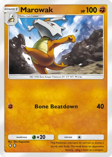 Marowak - GeneticApex - Pokémon Pocket Card