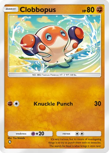 Clobbopus - GeneticApex - Pokémon Pocket Card