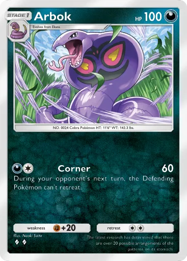 Arbok - GeneticApex - Pokémon Pocket Card