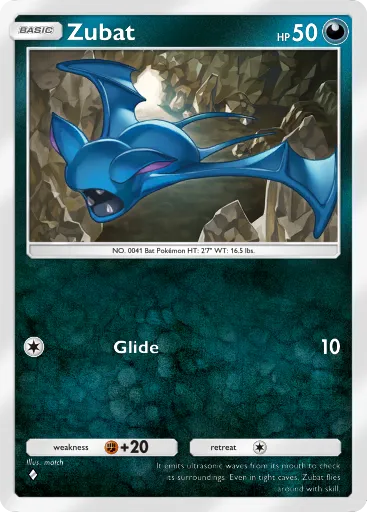 Zubat - GeneticApex - Pokémon Pocket Card