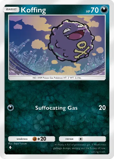 Koffing - GeneticApex - Pokémon Pocket Card