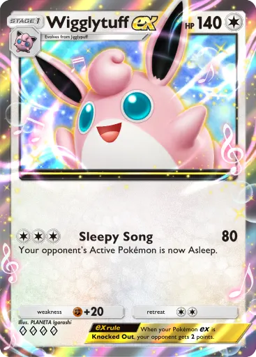 Wigglytuff ex - GeneticApex - Pokémon Pocket Card