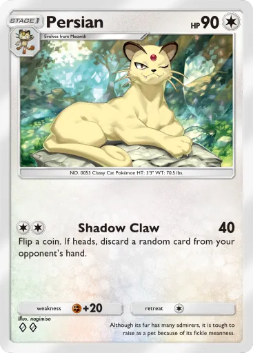 Persian - GeneticApex - Pokémon Pocket Card