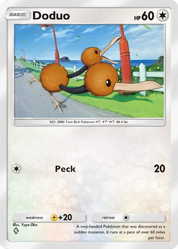 Doduo - GeneticApex - Pokémon Pocket Card