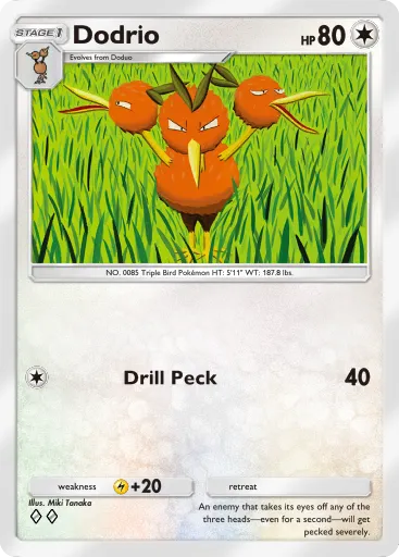 Dodrio - GeneticApex - Pokémon Pocket Card