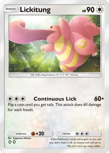 Lickitung - GeneticApex - Pokémon Pocket Card