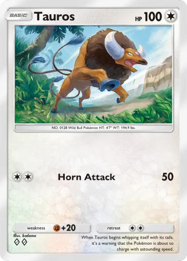 Tauros - GeneticApex - Pokémon Pocket Card