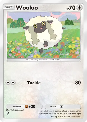 Wooloo - GeneticApex - Pokémon Pocket Card