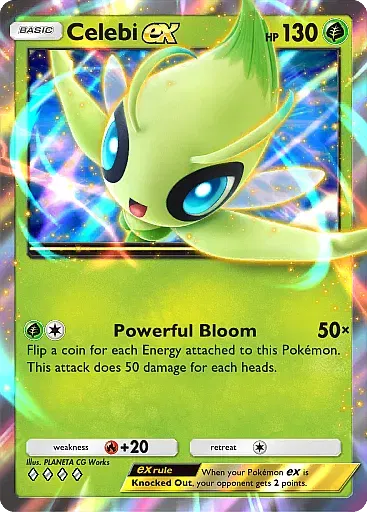 Celebi ex - DeluxePackEx - Pokémon Pocket Card