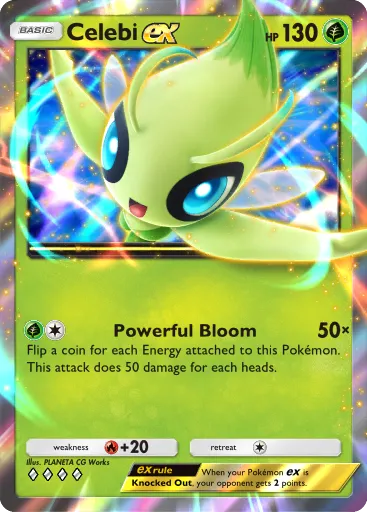 Celebi ex - MythicalIsland - Pokémon Pocket Card