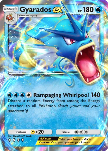 Gyarados ex - MythicalIsland - Pokémon Pocket Card