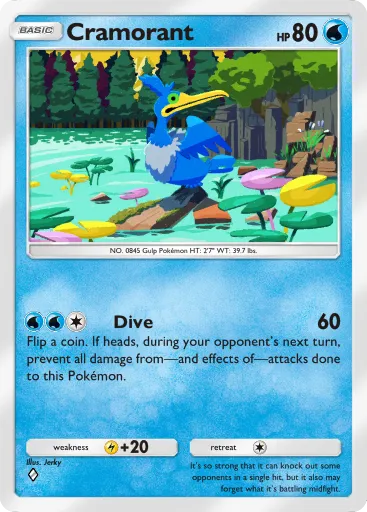 Cramorant - MythicalIsland - Pokémon Pocket Card