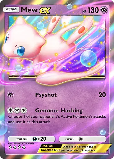 Mew ex - DeluxePackEx - Pokémon Pocket Card