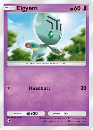 Elgyem - MythicalIsland - Pokémon Pocket Card