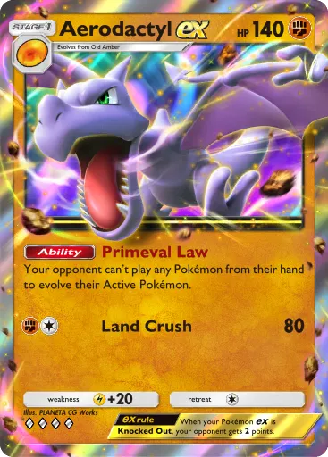 Aerodactyl ex - MythicalIsland - Pokémon Pocket Card