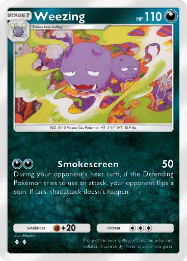 Weezing - MythicalIsland - Pokémon Pocket Card