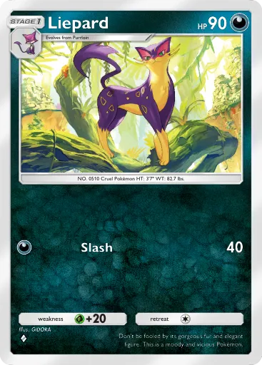 Liepard - MythicalIsland - Pokémon Pocket Card