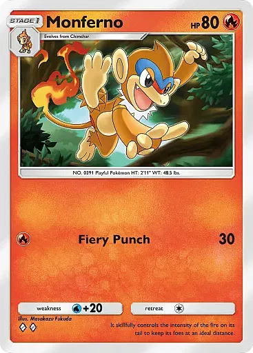 Monferno - DeluxePackEx - Pokémon Pocket Card