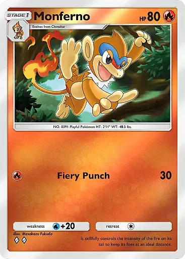 Monferno - DeluxePackEx - Pokémon Pocket Card