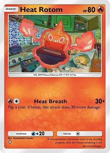 Heat Rotom - SpaceTimeSmackdown - Pokémon Pocket Card