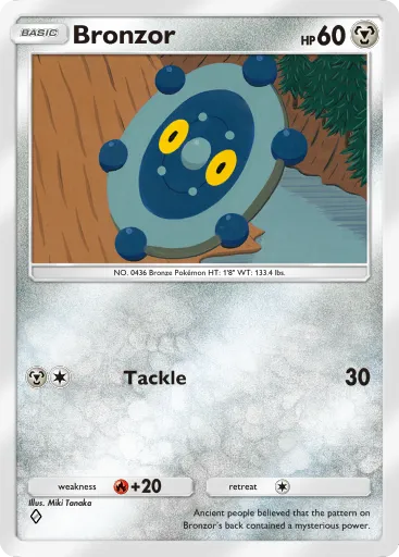 Bronzor - SpaceTimeSmackdown - Pokémon Pocket Card