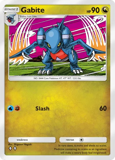 Gabite - SpaceTimeSmackdown - Pokémon Pocket Card