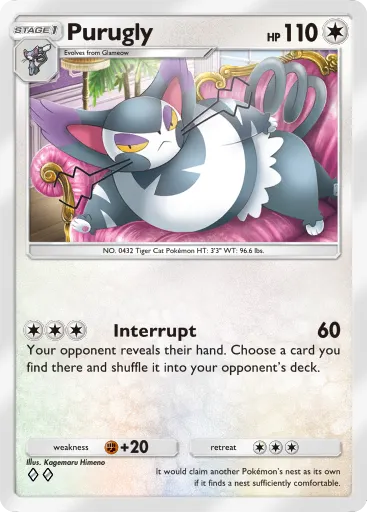 Purugly - SpaceTimeSmackdown - Pokémon Pocket Card