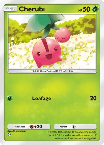 Cherubi - TriumphantLight - Pokémon Pocket Card