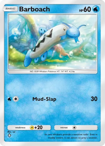 Barboach - TriumphantLight - Pokémon Pocket Card